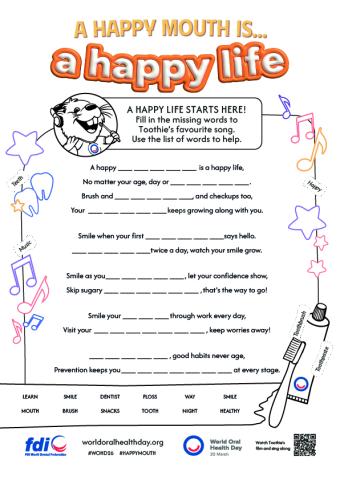 KIDS ACTIVITY SHEET 6